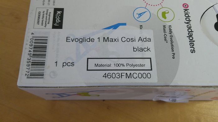 Kiddy Click 'n Move 3 Car Seat Adapters Maxi-Cosi & Evolution Pro (New)