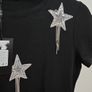 Brand New Luxurious Bling Star T-Shirt Image 5