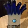 Blue Glass Vase Image 6