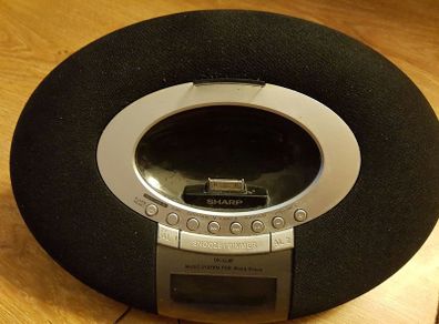 Sharp Ipod Docking Dkcl8 Black