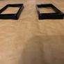 Humbucker Pickup Mounting Rings Set of Neck Bridge Pickup Frame Mounting Rings for Replacement electric guitar parts Gibson led Paul Ibanez Jackson esp charvel Image 5