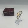 Rotary Ladies Gold Tone Oval Bracelet Mechanical Watch Image 7