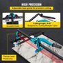 47 Inch Tile Cutter Single Rail Double Brackets Manual Tile Cutter 3/5 in Cap with Precise Laser Manual Tile Cutter Tools for Precision Cutting Image 2
