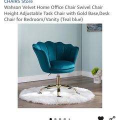 Desk vanity chair