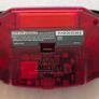 Nintendo Gameboy Advance - IPS Screen - Li-Ion Battery - AGB-001 - Clear Red Image 2