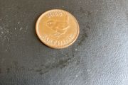 1944 British Farthing coin