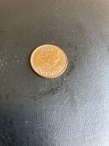 1944 British Farthing coin
