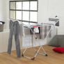 Extra X-Legs Clothes Airer, Indoor Drying Rack, 20 Metre Drying Space, Foldable Compact Clothes Dryer, Thick Wires for Fewer Creases, Wheels to Easily Manoeuvre Image 2