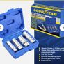 Goodyear 4pc Spark Plug Socket Set With Rubber Plug Retention External Hex Image 3