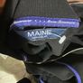 Maine New England black cotton zipped jumper size UK16 EU44 Postage included Image 4
