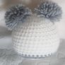 Handmade baby newborn hat's Image 4