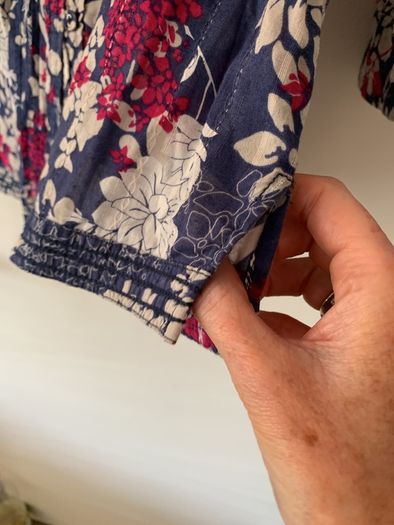Boho cotton blouse