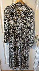 Pennys Zebra print dress. Size 12