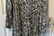 Pennys Zebra print dress. Size 12