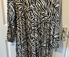Pennys Zebra print dress. Size 12