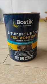 Bostik Feltfix Bituminous Roof Felt Adhesive Black 5Ltr