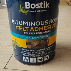 Bostik Feltfix Bituminous Roof Felt Adhesive Black 5Ltr