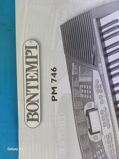 Bontempi System 5 Plus, 61 Professional key keyboard, Model No PM-746, with charger, headphones, songbooks,music sheet stand, new, never used