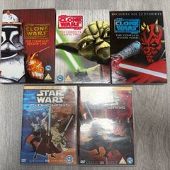 Star Wars Clone Wars dvds