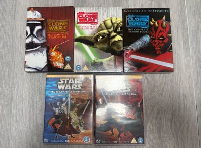 Star Wars Clone Wars dvds