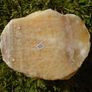 Orange Calcite tea light holder,Natural crystals, Orange Calcite Image 2