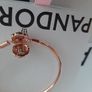 new genuine pandora Rose gold bangle Image 5