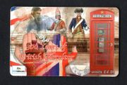 2004 Gibraltar 50 unit 300 Years of British Gibraltar (Gemplus - GEM5 (Red)) Phonecard