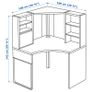 Corner desk with Shelves Image 6