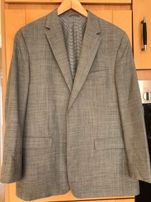 Size 44R Mens Wool/Linen/Silk Mix Blazer by Mario Barutti