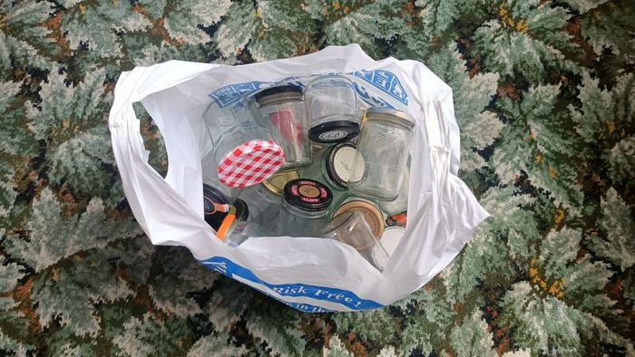 Bag of Jam Jars