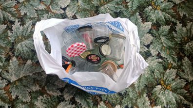 Bag of Jam Jars