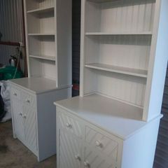 100 Euro Each - Pair of Matching Cream Dressers