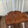 Wood dining table with 6 chairs Image 2