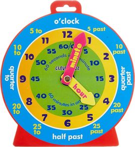 Premier Stationery Clever Kidz Magnetic Clever Clock