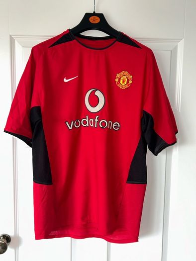 MANCHESTER UNITED home jersey shirt 2002/03 - 2003/04 Nike M