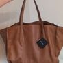 Massimo Dutti Nappa Leather Maxi Tote Bag Image 2