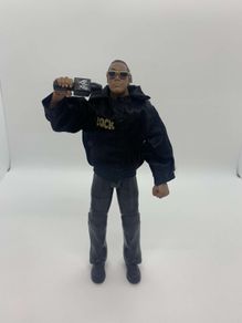 wwe elite custom The Rock action figure