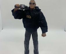 wwe elite custom The Rock action figure