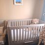 Mamas & Papas Franklin Cot Bed - Grey - Excellent Image 2
