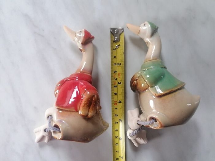 Ceramic Duck Figurines