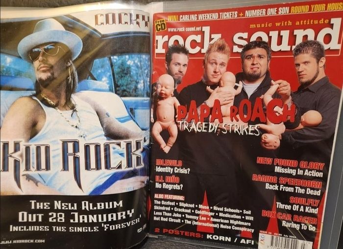 Ozzy Osbourne Etc. Vintage Collection of Rock Guitar Magazines (Incl. 1 Sealed) - Two Binders Full