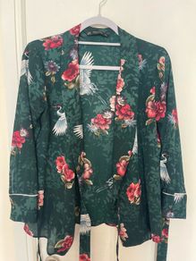 Zara Green Blouse