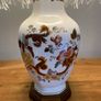 Masons Brown Velvet Ironstone Table Lamp. Image 6