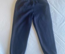 Dunnes navy tracksuit bottoms (age 6-7)