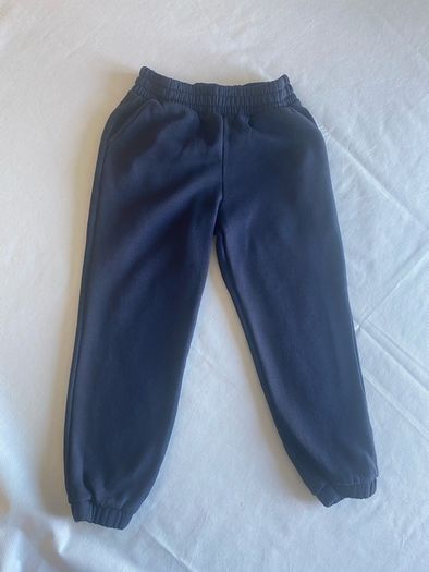 Dunnes navy tracksuit bottoms (age 6-7)