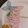 Mermaid Underwater Theme Birthday Cake Decorations Image 10