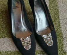 Stuart Weitzman sparkly heels
