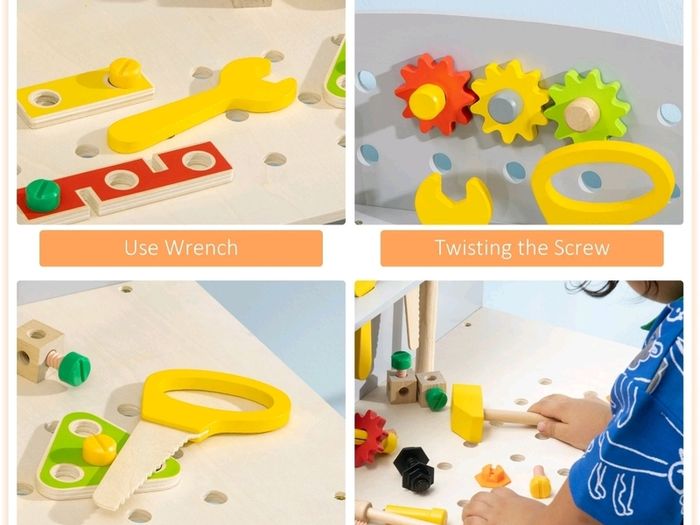 kids workbench playset