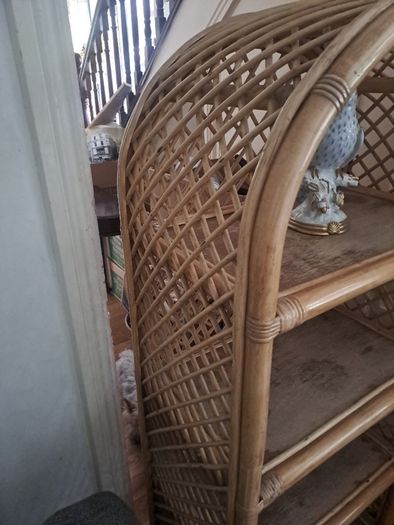 Vintage Cane Shelves Quality