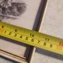 Framed OLD PRINT SIGNED BY UK Artist Judges Pencil Sketches  Of Worcester Cathedral Image 3